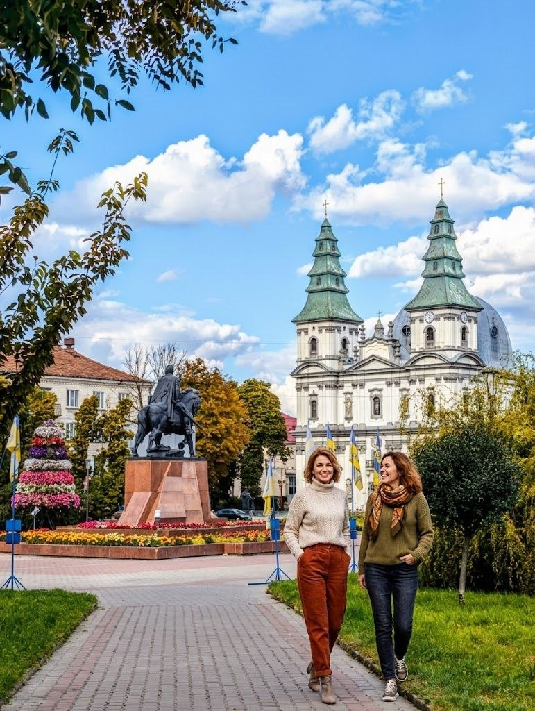 Прогулянка центром Тернополя