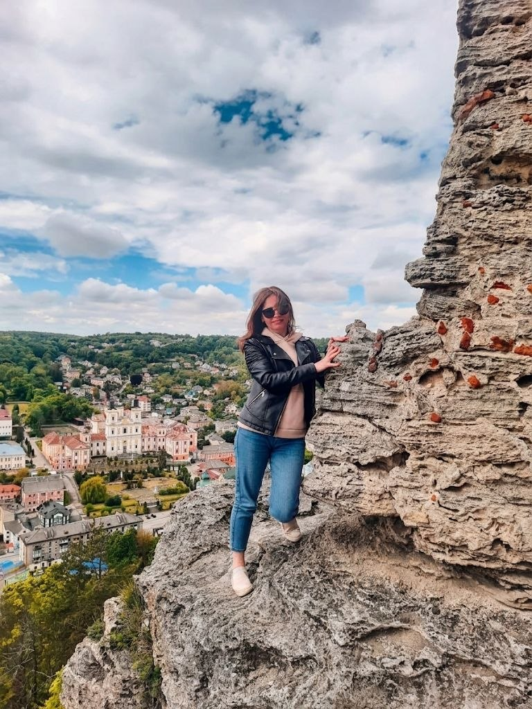Панорама Кременця з гори Бона